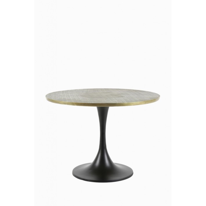 Rickerd Antique Bronze Side Table-Large